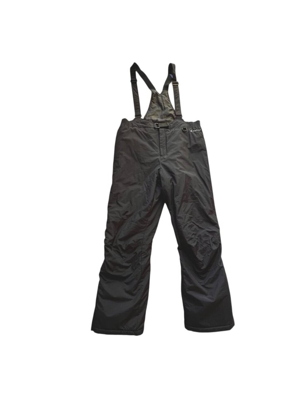 Snow Bib Pants XL Black Dot Water Resistant Insulated Adjustable Straps Mens